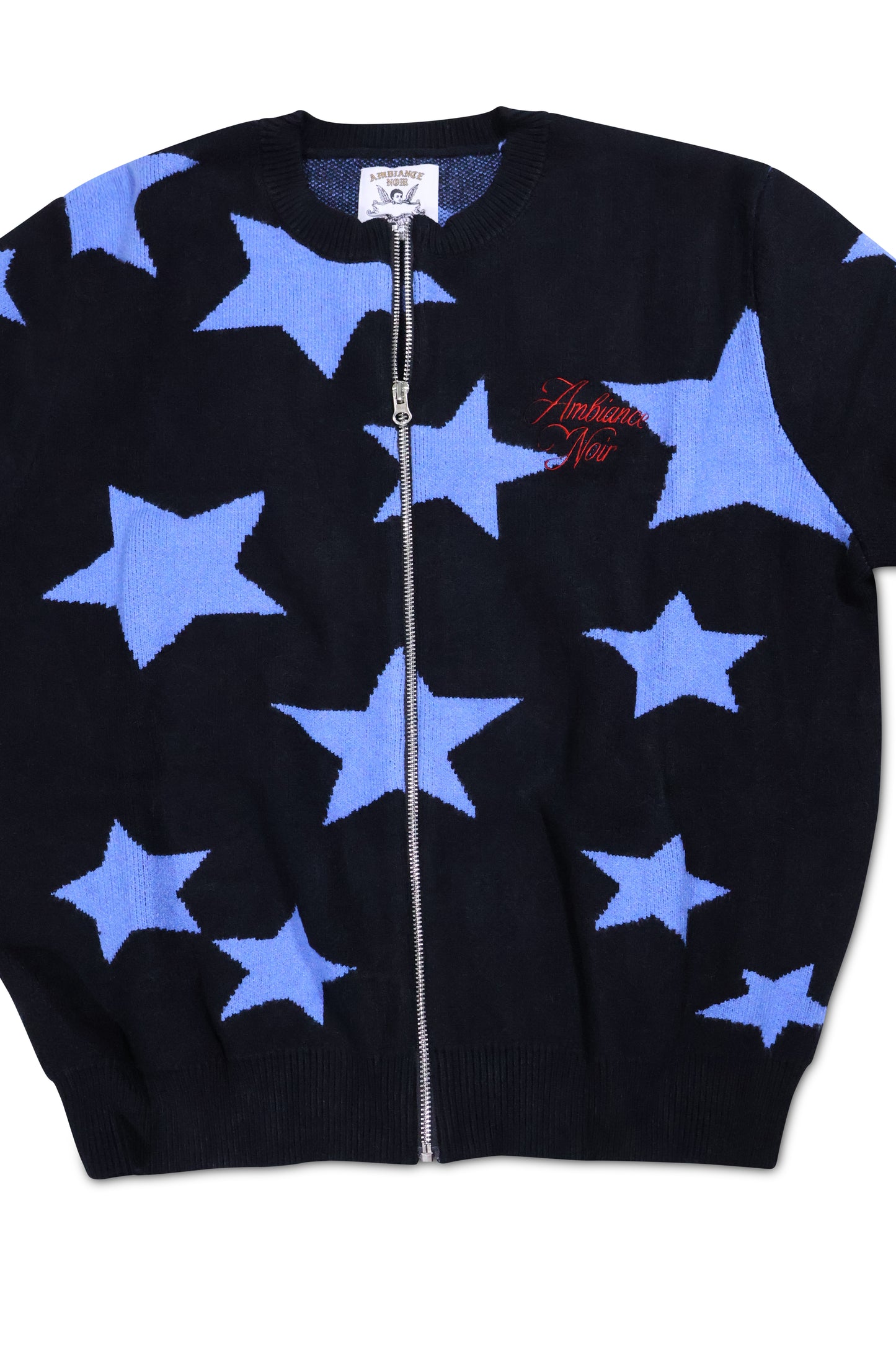 AMBIANCE NOIR STAR CARDIGAN