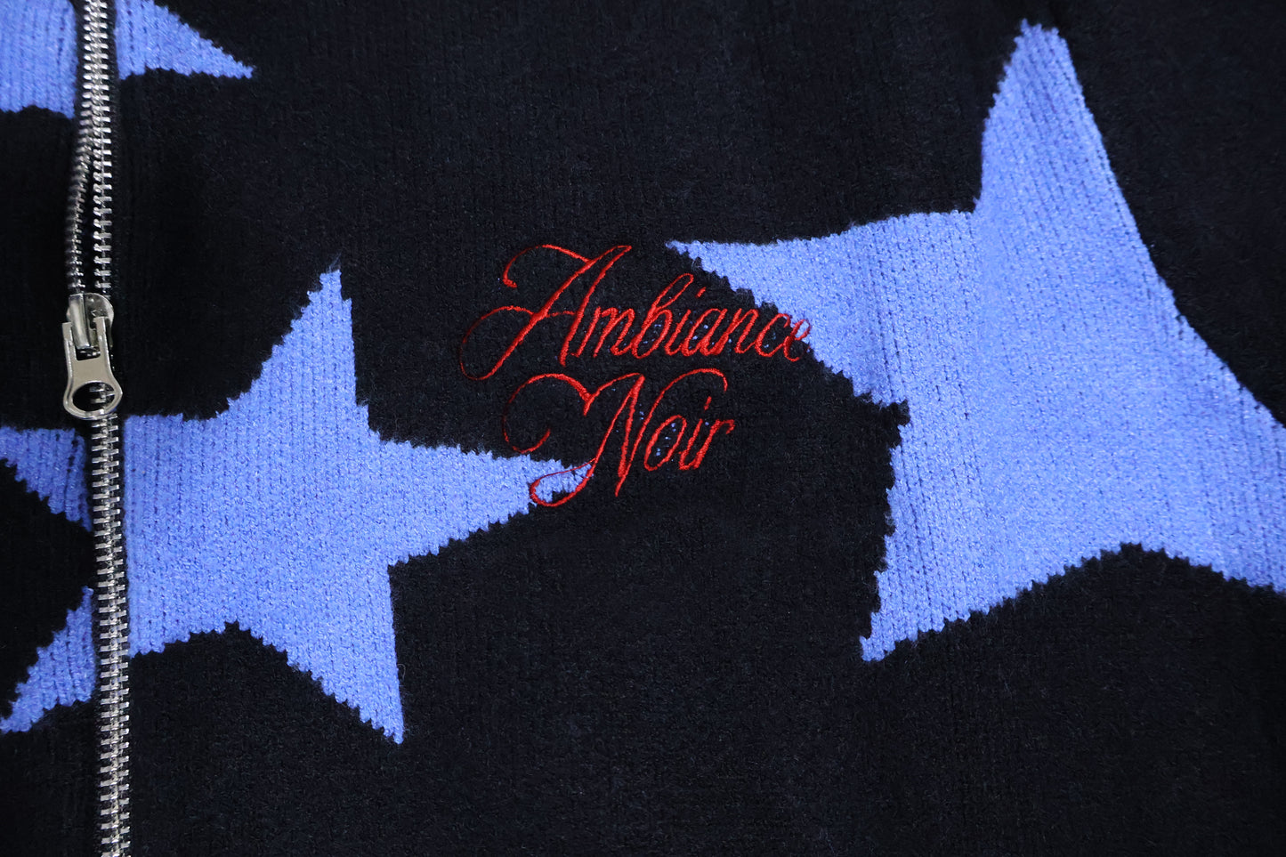 AMBIANCE NOIR STAR CARDIGAN