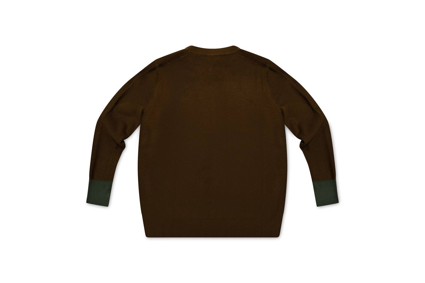 8G Wool Rib Knit Zip Short Cardigan